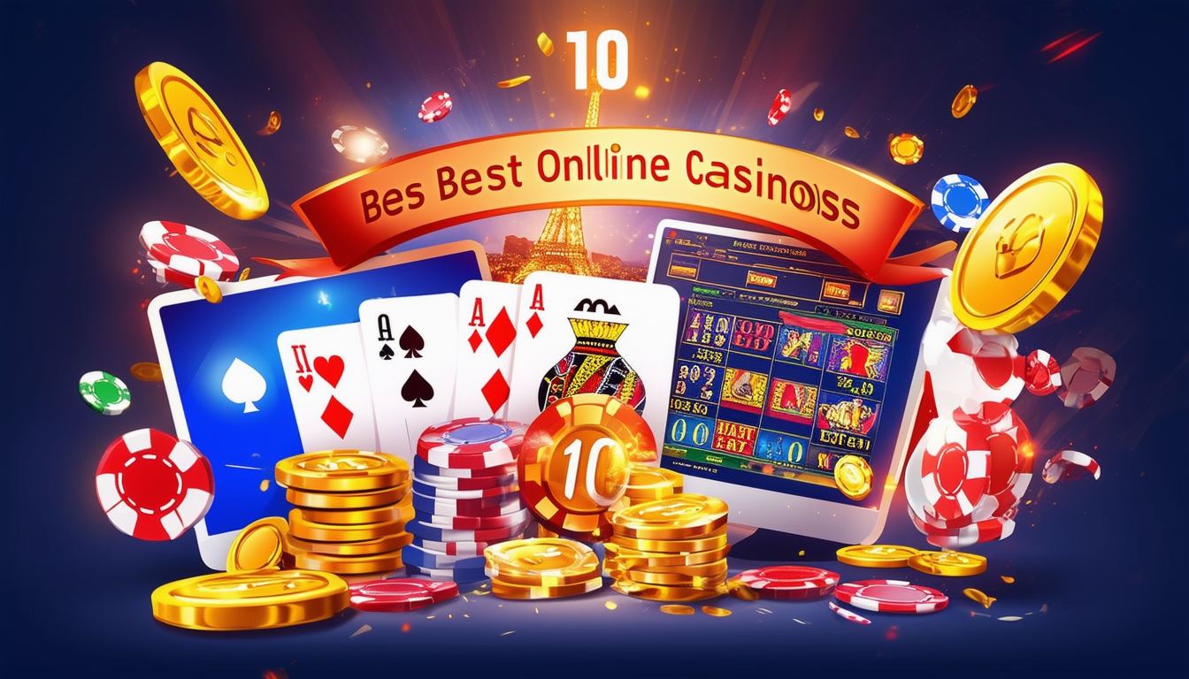 découvrez les 10 meilleurs casinos en ligne en france avec nos avis détaillés. profitez des bonus attractifs et de conseils d'experts pour maximiser vos gains et vivre une expérience de jeu inoubliable !